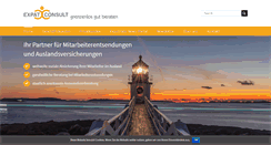 Desktop Screenshot of expat-consult.de